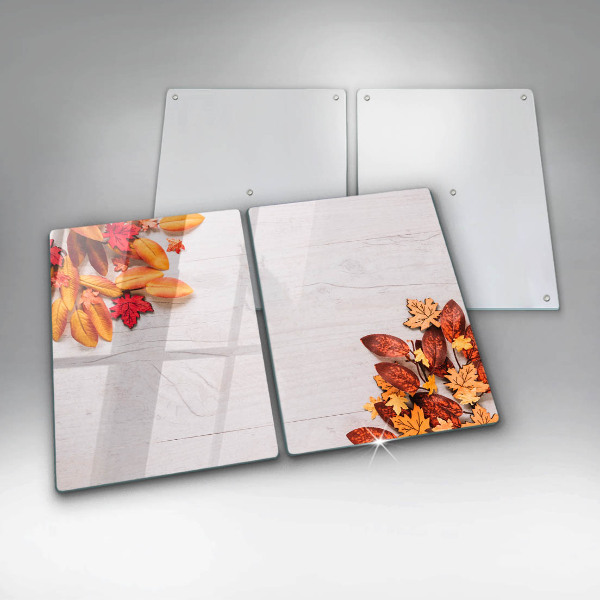 Chopping board Autumn leaves
