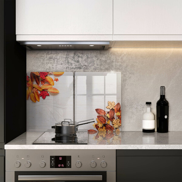 Chopping board Autumn leaves