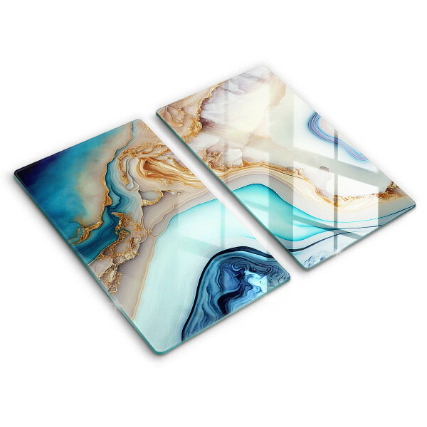 Chopping board Multicolored marble