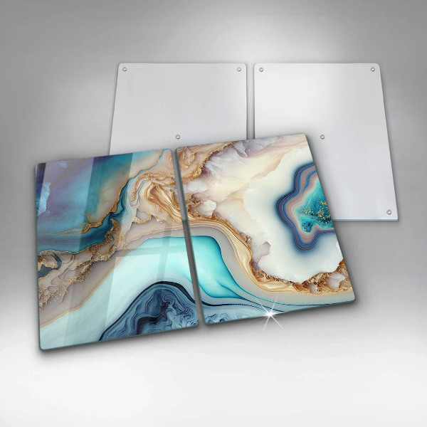 Chopping board Multicolored marble