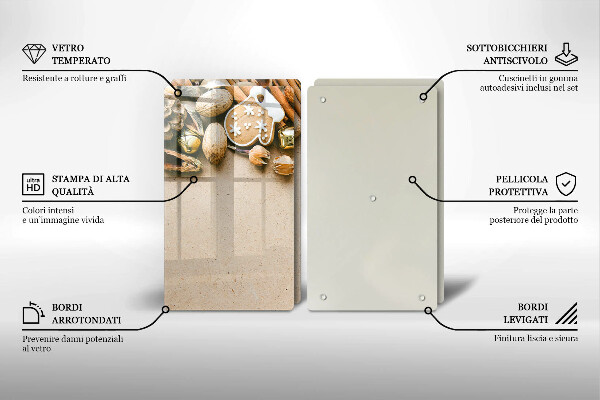 Chopping board Christmas decorations