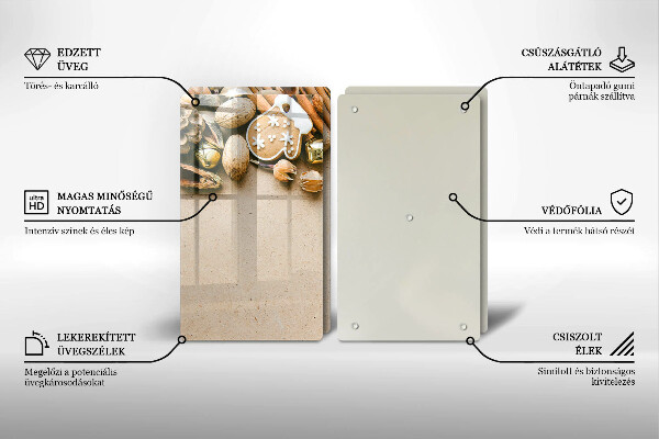 Chopping board Christmas decorations