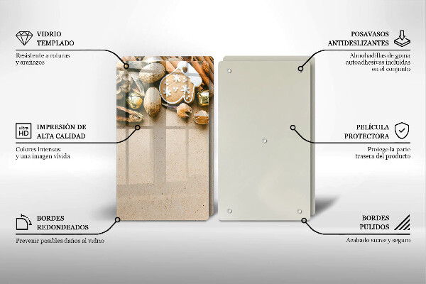 Chopping board Christmas decorations