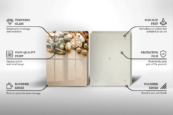 Chopping board Christmas decorations