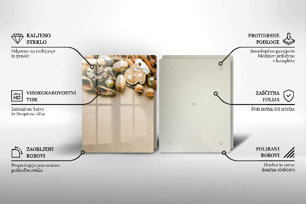 Chopping board Christmas decorations