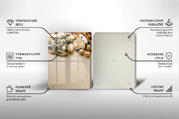 Chopping board Christmas decorations