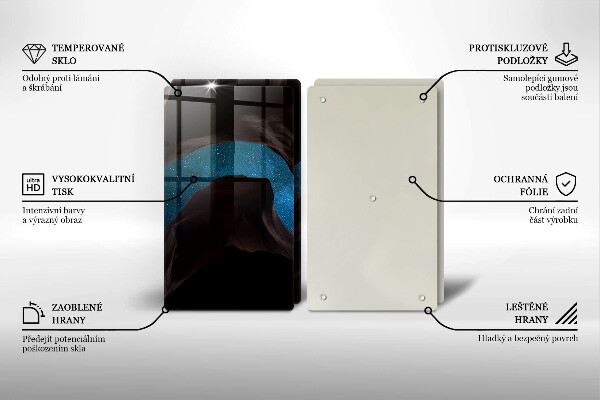 Chopping board Starry sky