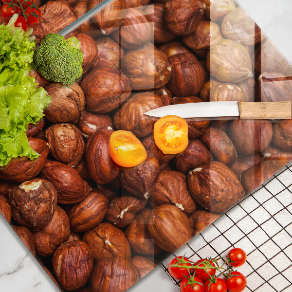 Chopping board Hazelnuts