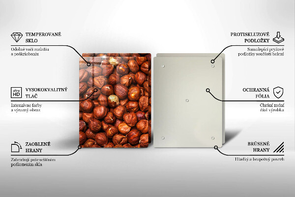 Chopping board Hazelnuts