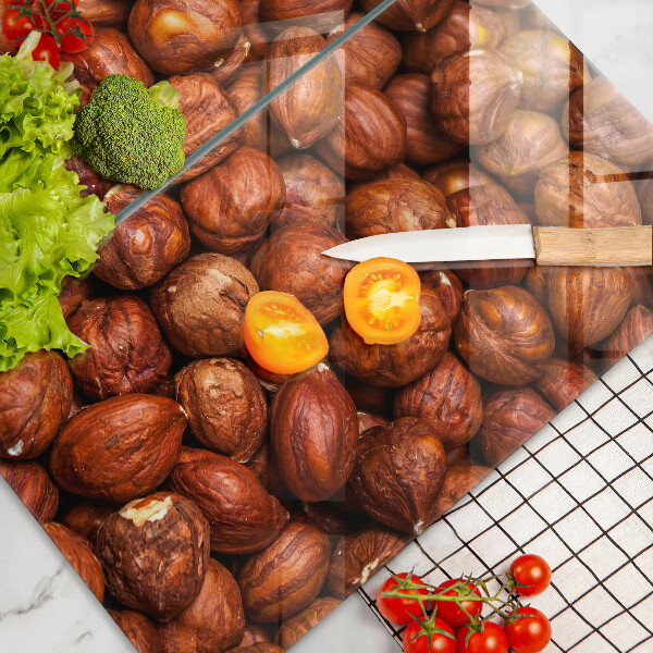 Chopping board Hazelnuts