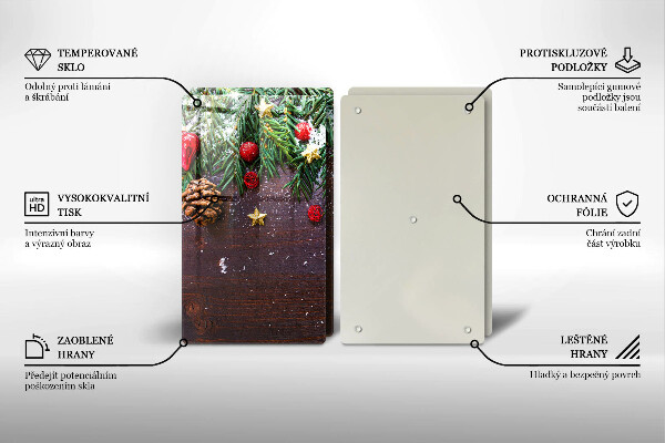 Chopping board Christmas decoration