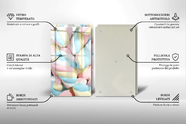 Chopping board Colorful foams