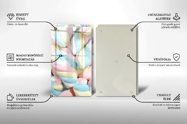 Chopping board Colorful foams