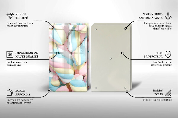 Chopping board Colorful foams