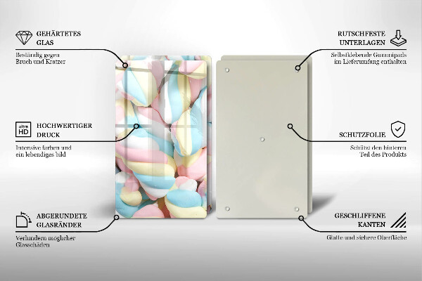 Chopping board Colorful foams