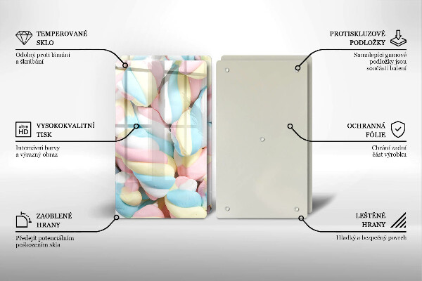 Chopping board Colorful foams