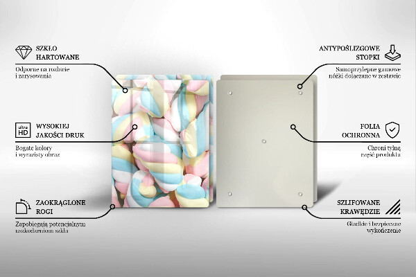 Chopping board Colorful foams