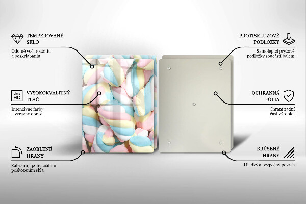 Chopping board Colorful foams