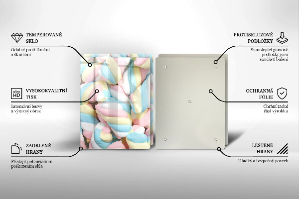 Chopping board Colorful foams