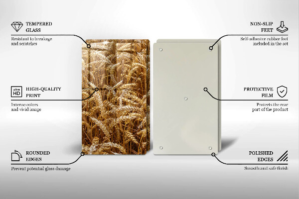 Chopping board Field of grain