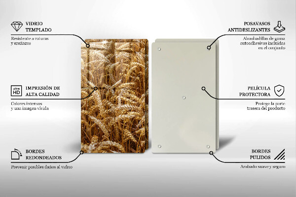 Chopping board Field of grain