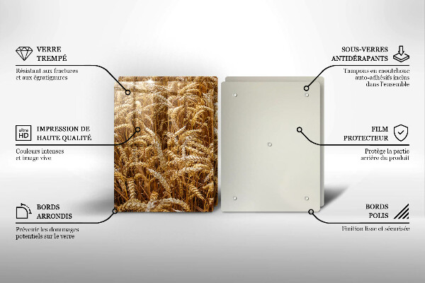 Chopping board Field of grain