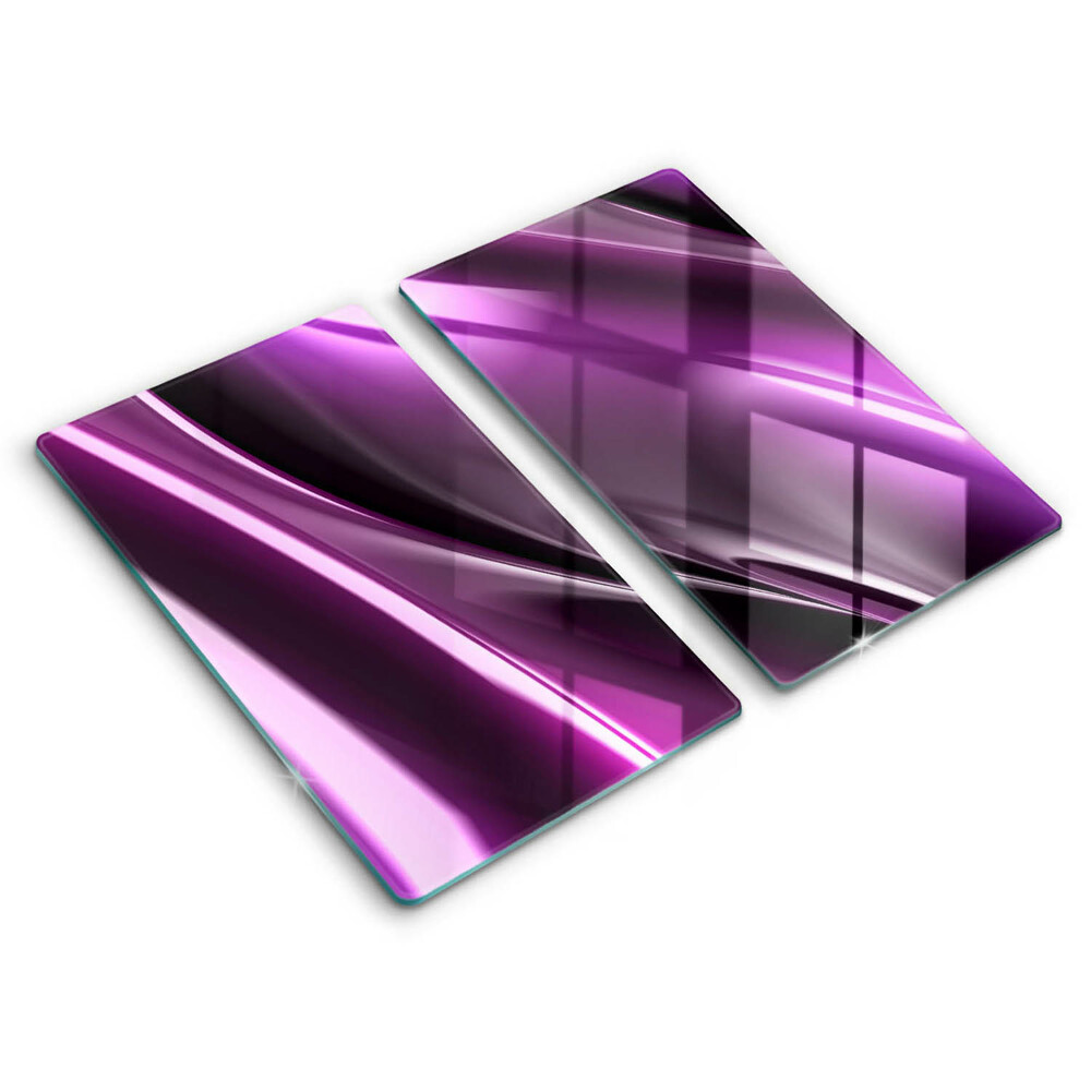 Chopping board Purple abstraction