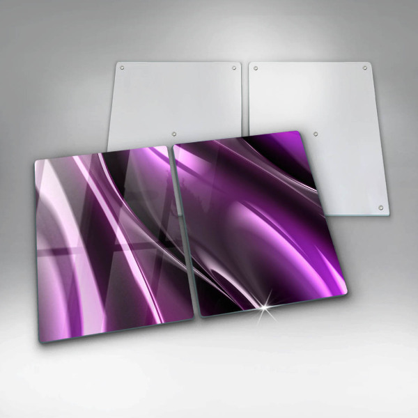 Chopping board Purple abstraction