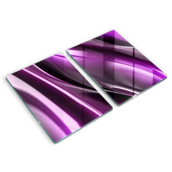 Chopping board Purple abstraction