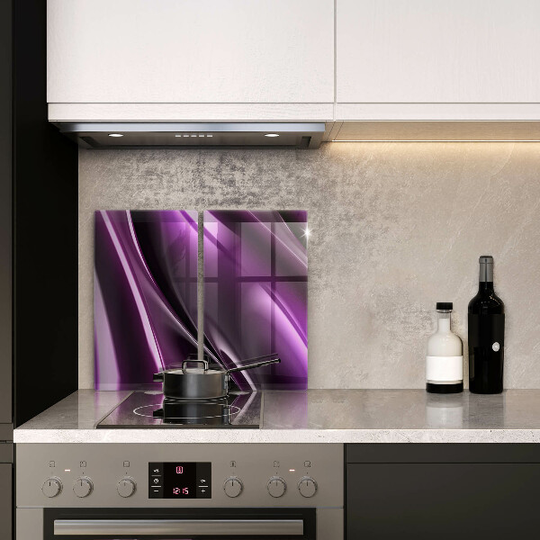 Chopping board Purple abstraction