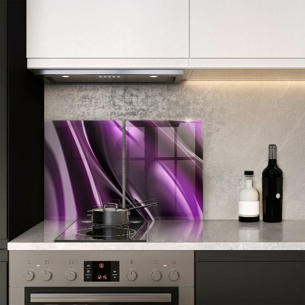 Chopping board Purple abstraction