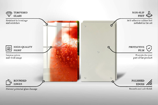 Chopping board Red pepper