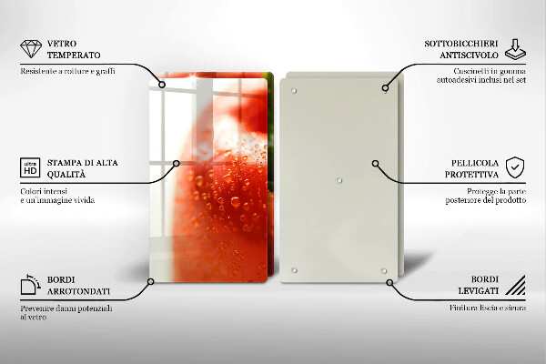 Chopping board Red pepper