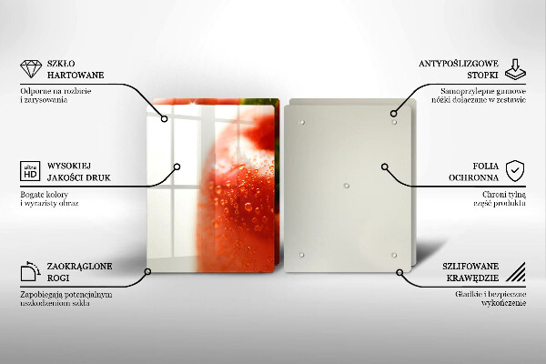 Chopping board Red pepper