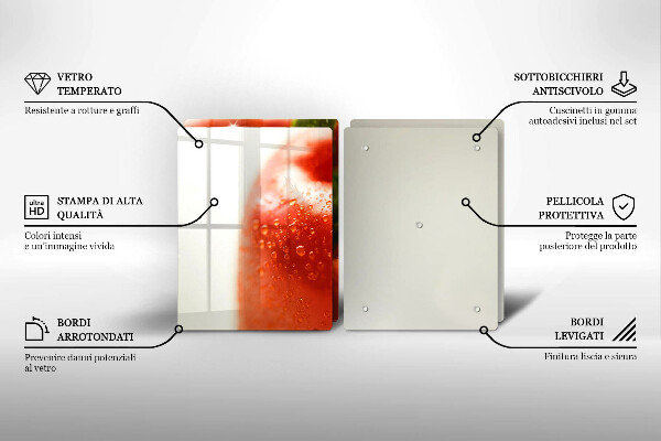 Chopping board Red pepper