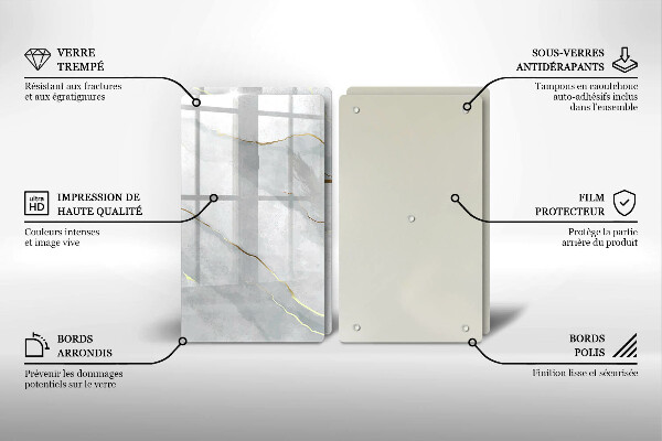 Chopping board Stone texture