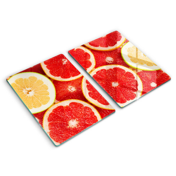 Chopping board Grapefruit slices