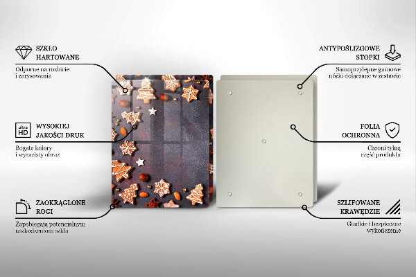 Chopping board Gingerbread Christmas