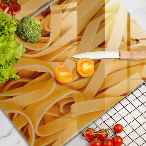 Chopping board Tagliatelle pasta