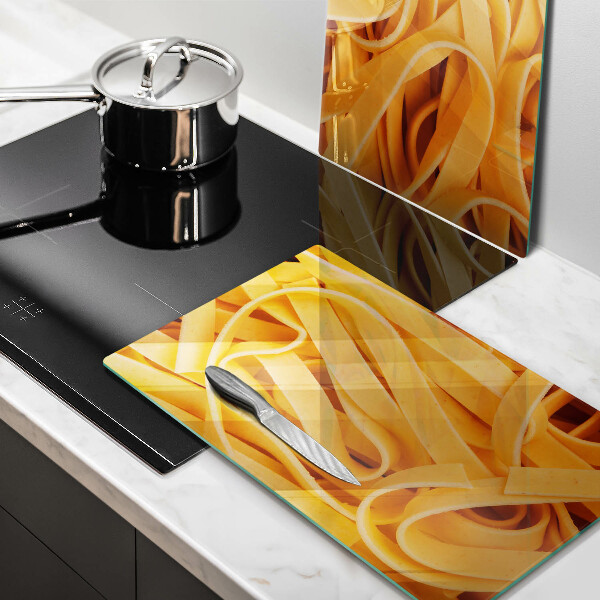 Chopping board Tagliatelle pasta