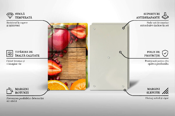 Chopping board Fresh fruit