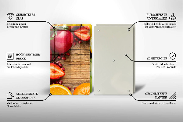 Chopping board Fresh fruit