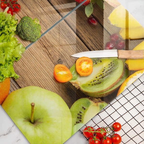Chopping board Fresh fruit