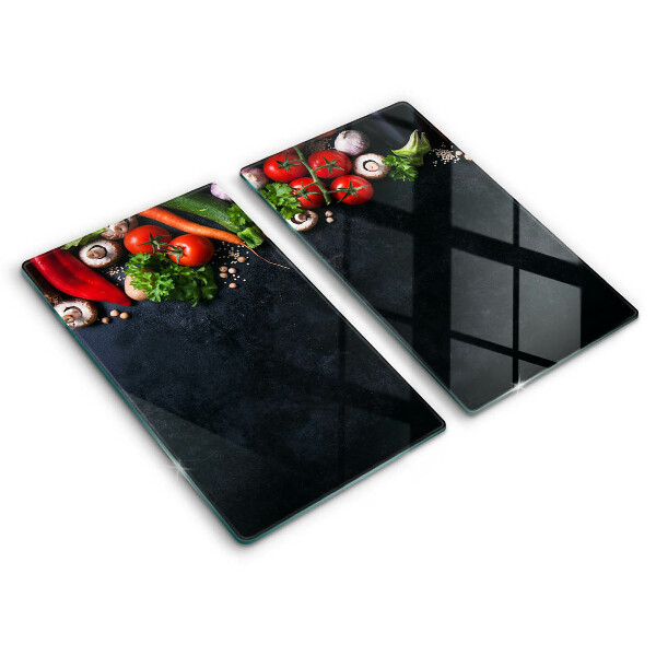 Chopping board Colorful vegetables