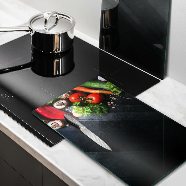 Chopping board Colorful vegetables