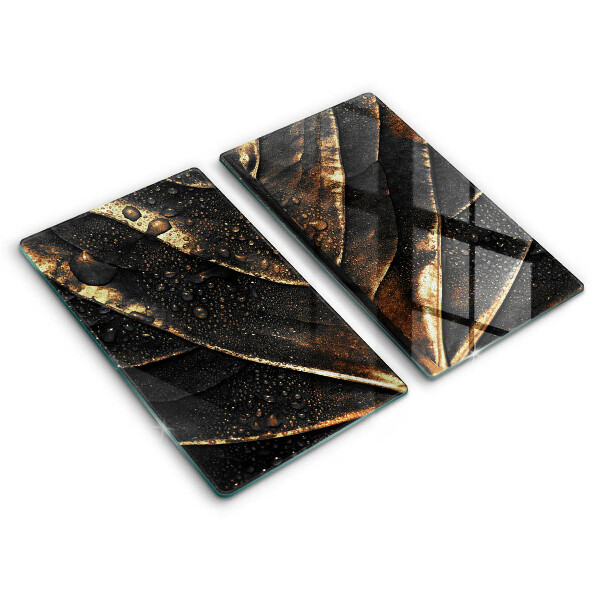 Chopping board Golden leaf