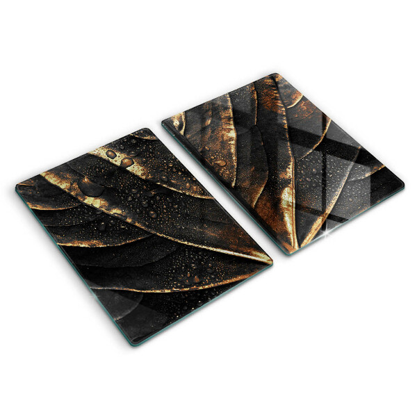 Chopping board Golden leaf