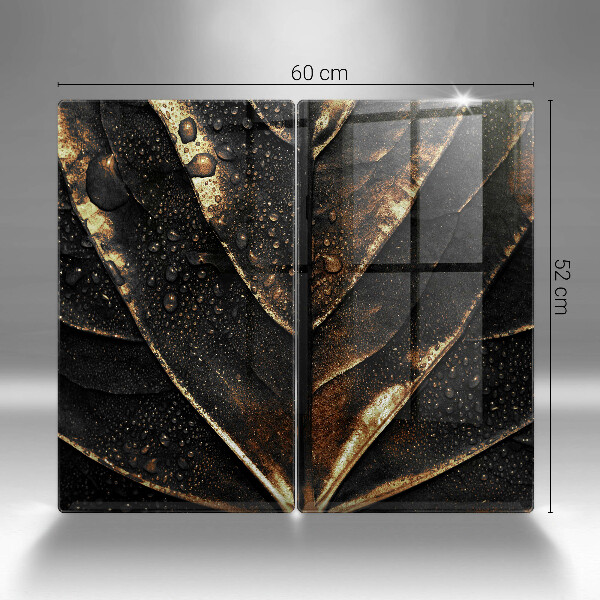 Chopping board Golden leaf