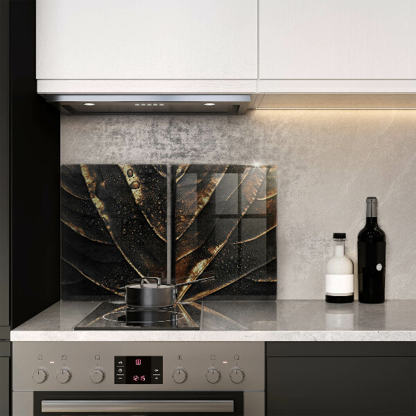 Chopping board Golden leaf