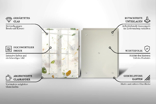 Chopping board Falling leaves